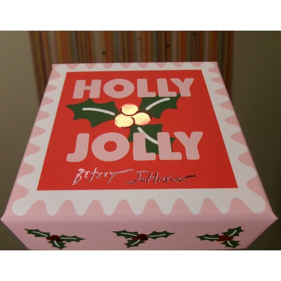 Betsey Johnson Green & Red Christmas Tree Stud Earrings - Picture 6 of 6